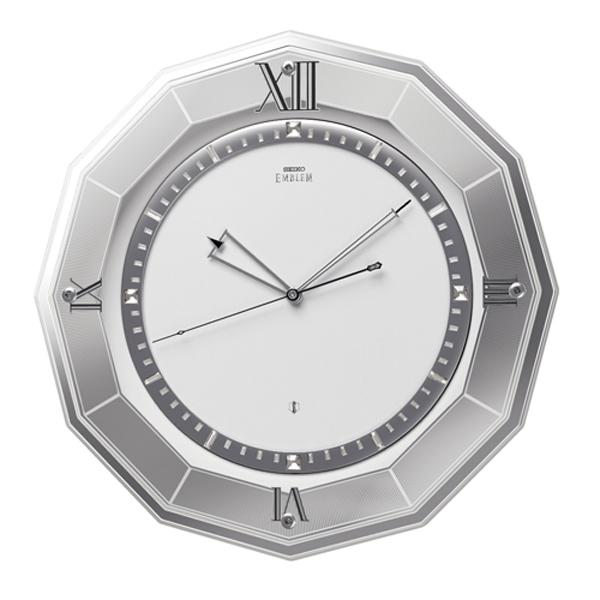 SEIKO EMBLEM(セイコー エンブレム) 掛け時計 HS555S 衛星電波クロック