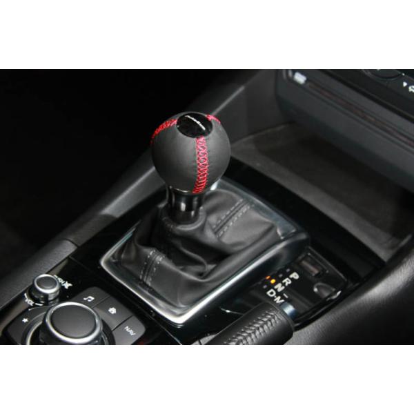 ロードスター オートエグゼ(AUTOEXE) シフトノブ レッドステッチ 球