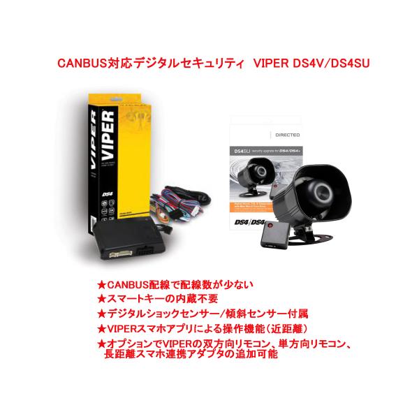 純正 キーレス / スマートキー連動 BTによるスマホ連携 CANBUS対応