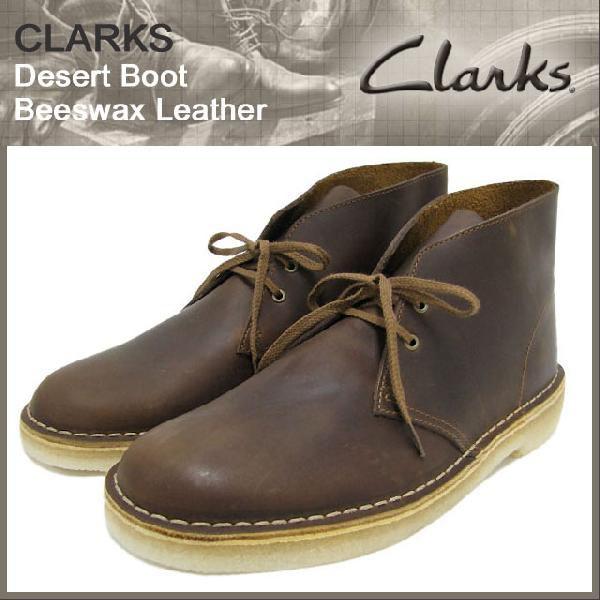 Clarks（クラークス） デザート ブーツ ビーズワックスレザー メンズ