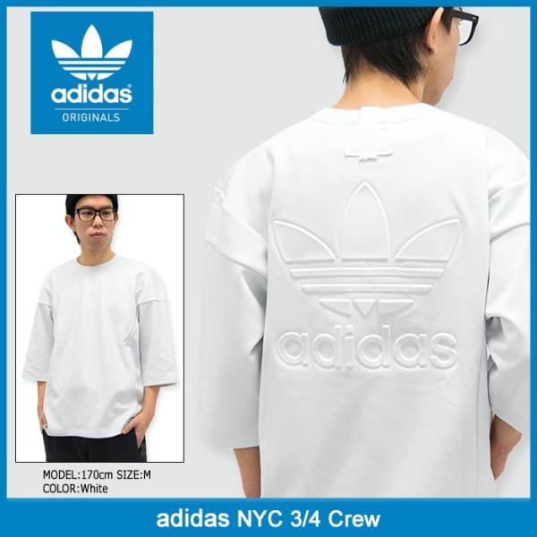adidas Originals アディダス カットソー 七分袖 メンズ NYC