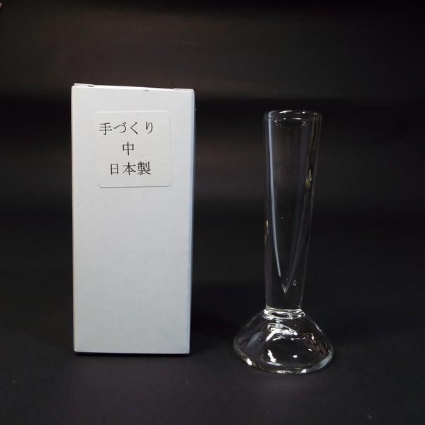 日本製 ガラス筆立て（中）｜書道 書道用品 筆立て 筆スタンド ギフト