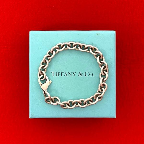 TIFFANY&Co.（ティファニー） 極 美品 ドーナツ リンク シルバー925