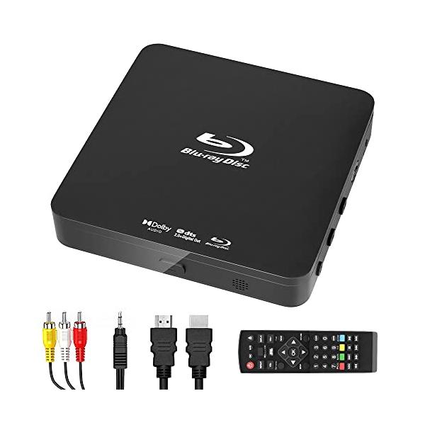 ブルーレイDVDプレーヤー、1080P スーパーミニディスクプレーヤー、DVD