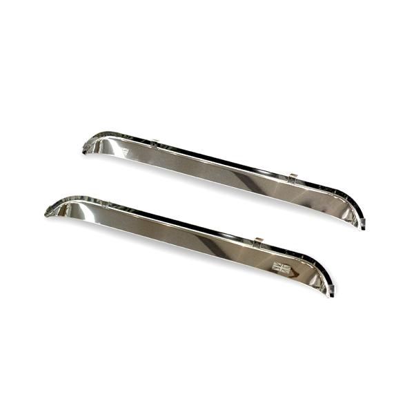 ローバーミニ/クラシックミニ ステンレス サイドバイザー : MINI DELTA