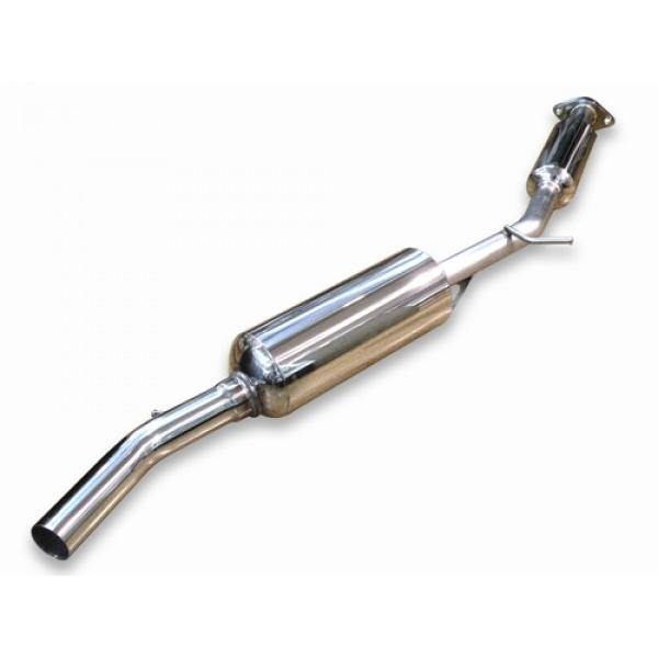 ローバーミニ/クラシックミニ DELTAN ステンレスマフラー サイド出し