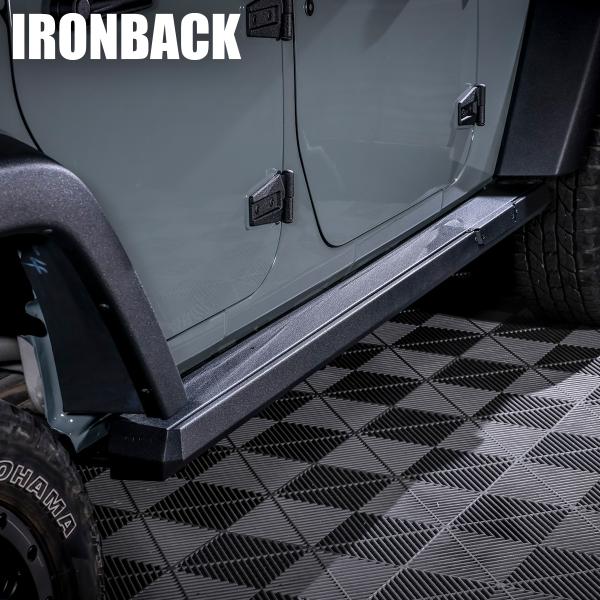 WF PERFORMANCE ジープ ラングラー JK ライト付き サイドステップ