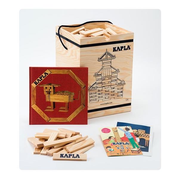 カプラ KAPLA ブロック280 赤(VOL.1 中級 アートブック 動物と建物