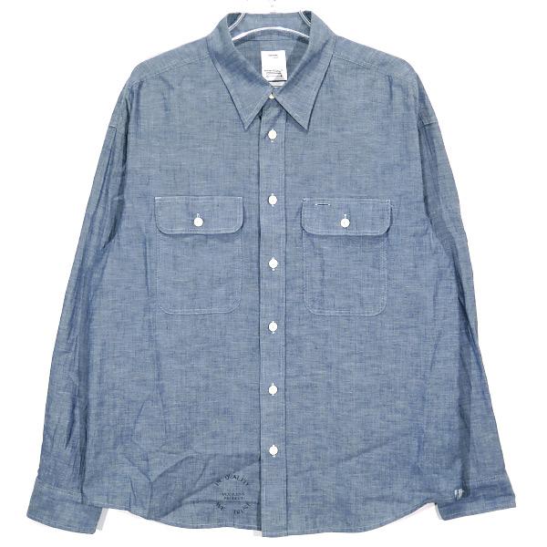 visvim（ヴィズヴィム） ビスビム 21AW LUMBER L/S (C/SI CHAMBRAY