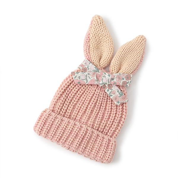 センスオブワンダー(sense of wonder)ウサ耳ニット帽子 : ナルミヤ