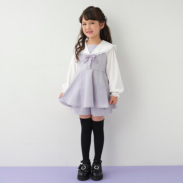 mezzo piano メゾピアノ(mezzo piano)セーラーカラーチュニック