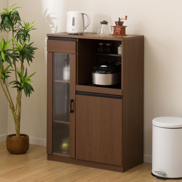 ニトリ（NITORI） レンジ台(フォルムN RE1175 MBR） レンジラック