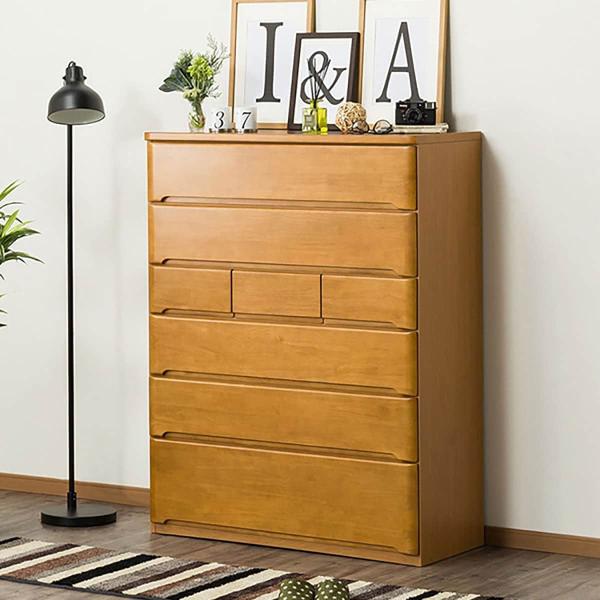 ニトリ ハイチェスト フジ3 105-HC天然木 タンス 棚 家具 Ap2058