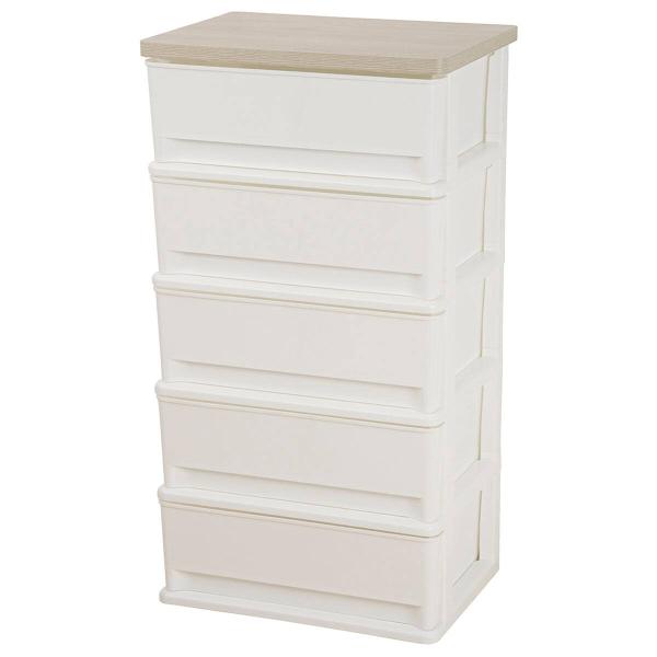 ニトリ（NITORI） 木目調天板チェスト 5段(FD2-W5D) : ニトリ Yahoo!店