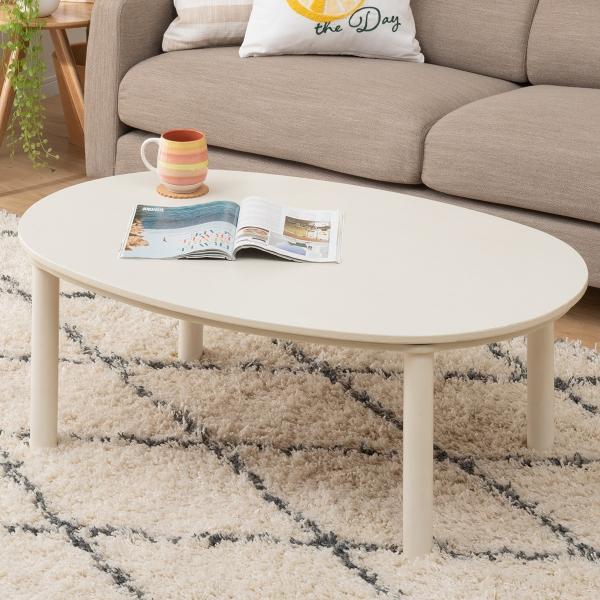 ニトリ（NITORI） 楕円形リビングこたつ(GC03R 105 WW) : ニトリ Yahoo