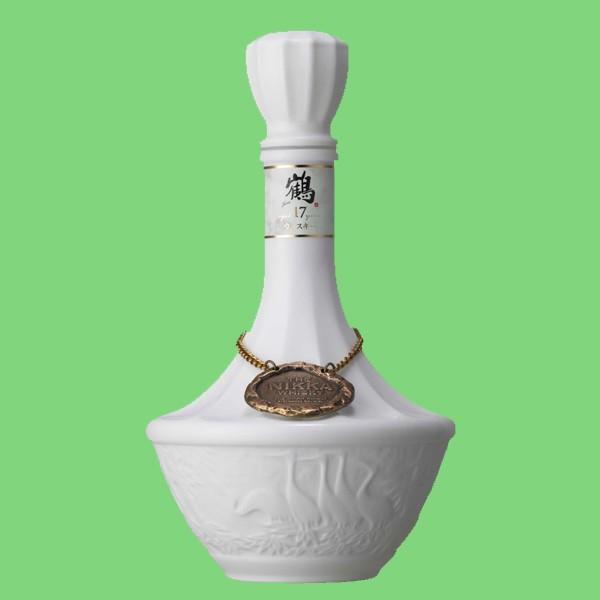 ニッカウヰスキー（NIKKA WHISKY） ニッカ 鶴17年 白 陶器入り 43度