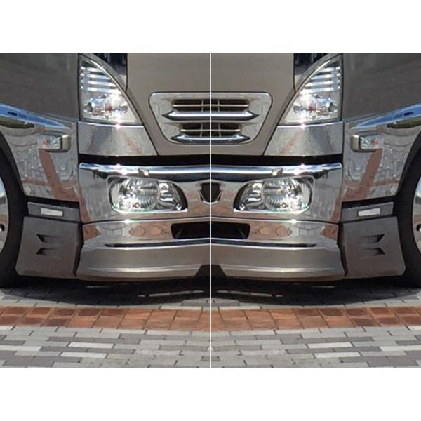 日野レンジャー (レンプロ) 用エアロ ステップアンダーカバー単品 ZOOM