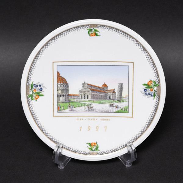 Richard Ginori（リチャードジノリ） イヤープレート（1997年）『PISA