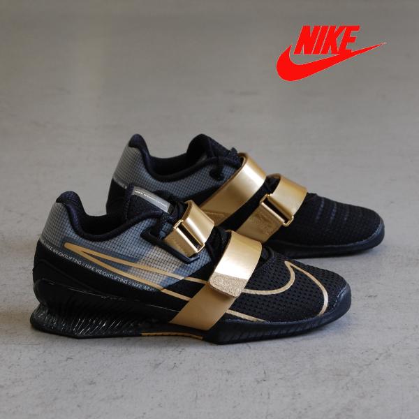 NIKE（ナイキ） NIKE Romaleos 4 Black/Gold ロマレオス 4 ブラック