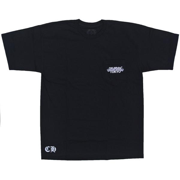 CHROME HEARTS（クロムハーツ） OFF-WHITE TOKYO T-SHIRT BLACK クロム
