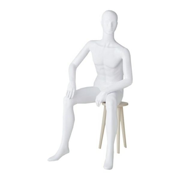 ストア・エキスプレス マネキン トルソー メンズ 男性_軽量ABS製 紳士
