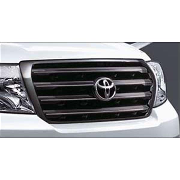 ランドクルーザー メッキグリルスモークメッキ トヨタ純正部品 パーツ