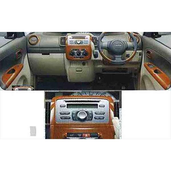 タント』 純正 L375S L385S センタークラスターパネル（ブラウンウッド