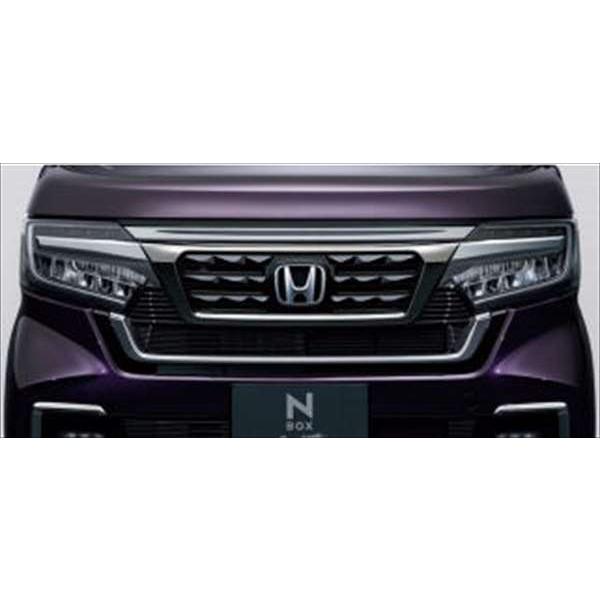 N-BOX フロントグリル ※N-BOX Custom用／ブラックメッキ ホンダ純正
