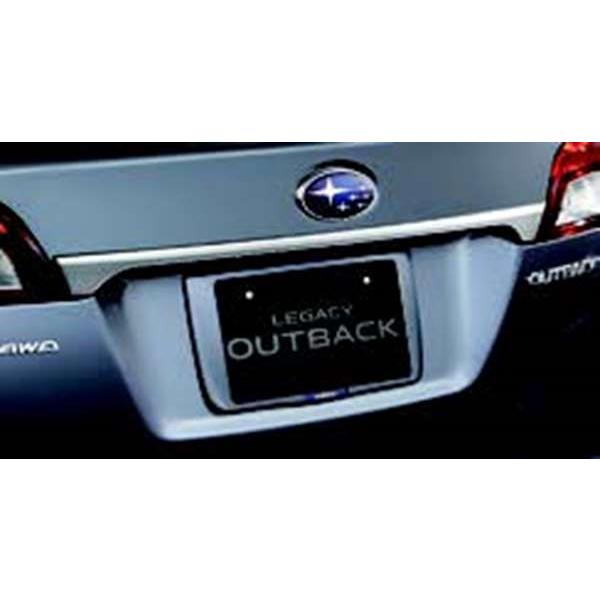 レガシィ アウトバック リヤゲートモールディング(メッキ調） スバル