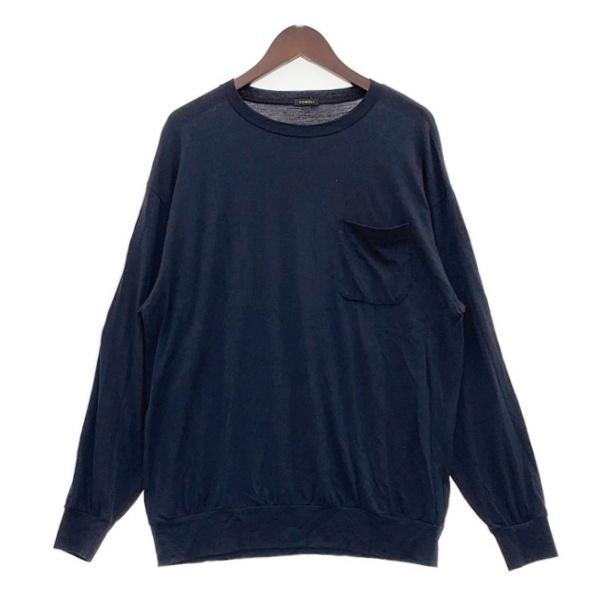 COMOLI（コモリ） ウール天竺 カットソー 長袖 ロンT V01-05006 メンズ