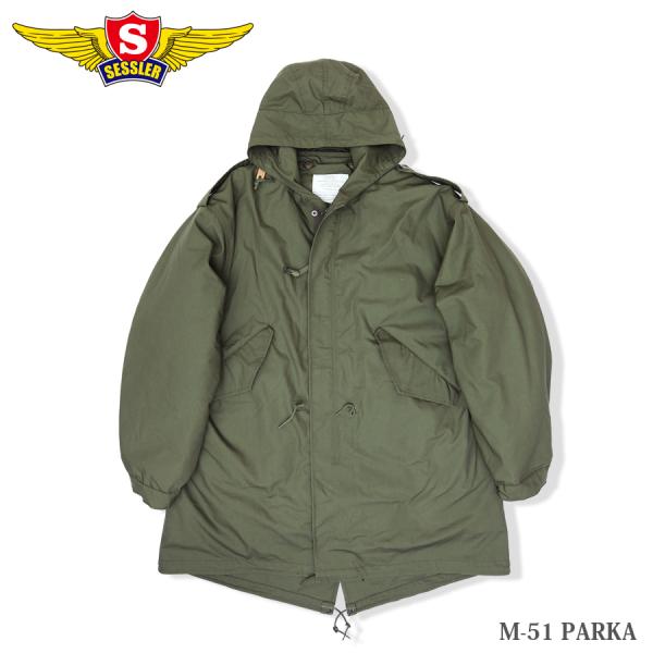 SESSLER SESSLER M-51 PARKA キルティング ライナー付 A-1951-N
