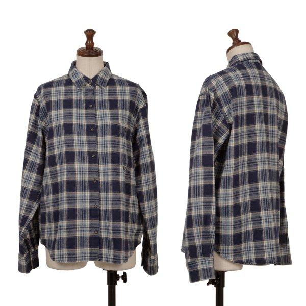 Mademoiselle NONNON（マドモアゼルノンノン） チェックフランネル長袖