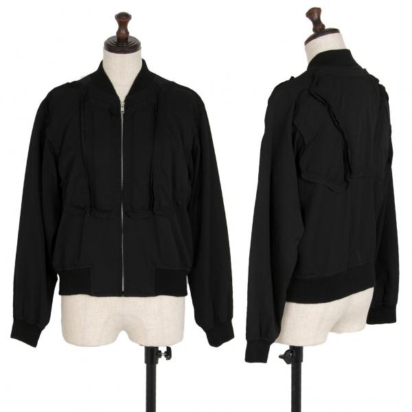 COMME des GARCONS（コムデギャルソン） パッド貼り付けデザインジップ