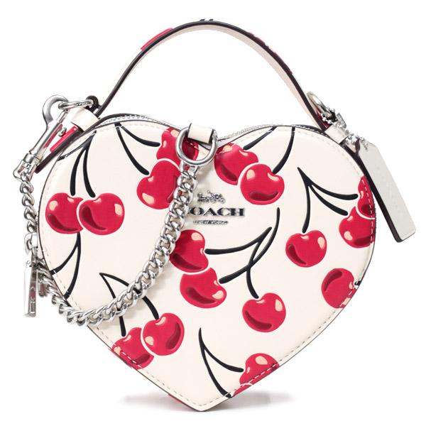 COACH（コーチ） バッグ レザー さくらんぼ ハート チェリー ダブル