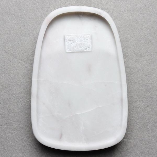 白端渓硯 6吋 一品物 白鳥 すずり : 書道用品 緑風店 - 通販 - Yahoo