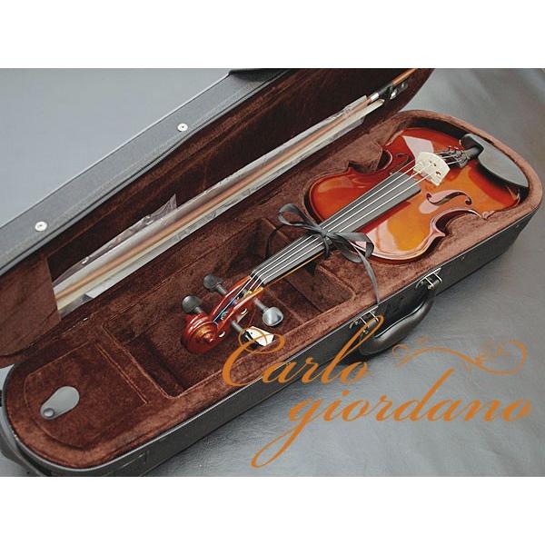 カルロジョルダーノ VS-1 1/4 子供用 分数バイオリンセット 初心者