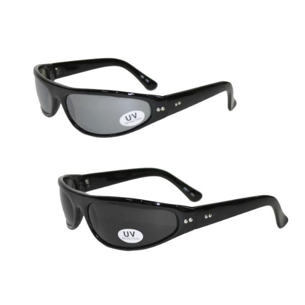 キャッツアイサングラス ブラック/スモーク ブラック/ミラー CATSEYE