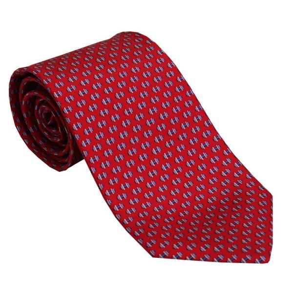 FERRAGAMO（フェラガモ） ネクタイ 723454 レッド系 サルヴァトーレ