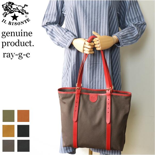 IL BISONTE（イルビゾンテ） バッグ スクエアキャンバス トート バッグ