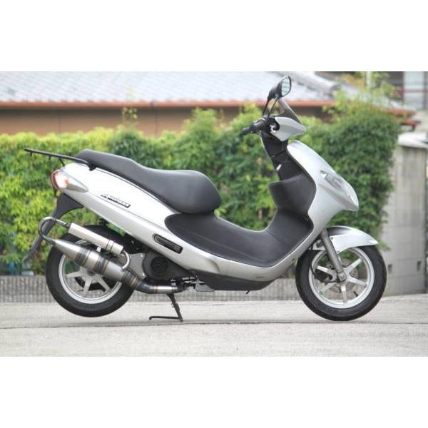 rb-works製☆アドレス110☆ユーロチャンバー☆ブラックサイレンサー黒