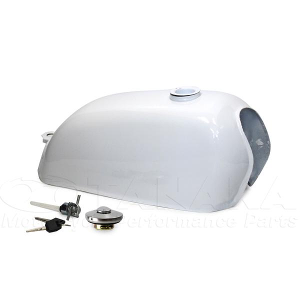 ホンダ（HONDA） 田中商会直営店】エイプAPE用 ホワイトタンク : 田中