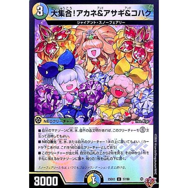 大集合!アカネ&アサギ&コハク(U)(57/80) : トレカショップ竜のしっぽ