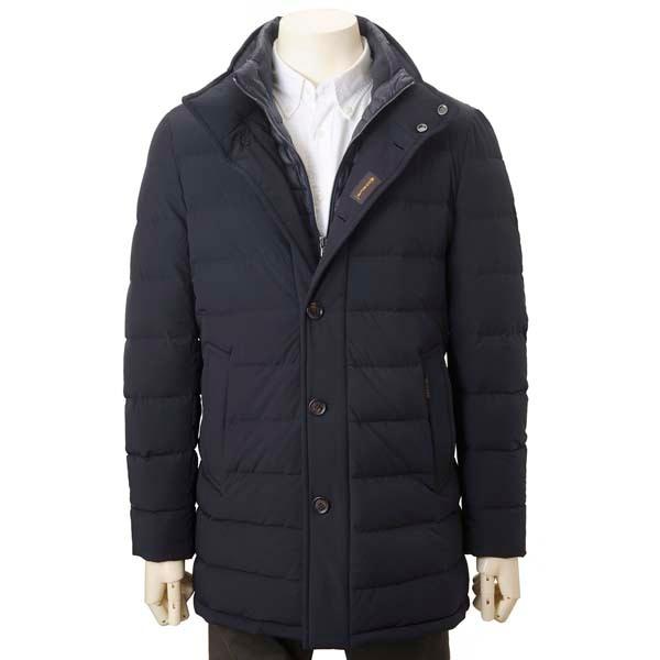 MOORER（ムーレー） ダウンジャケット メンズ ダークブルー ネイビー