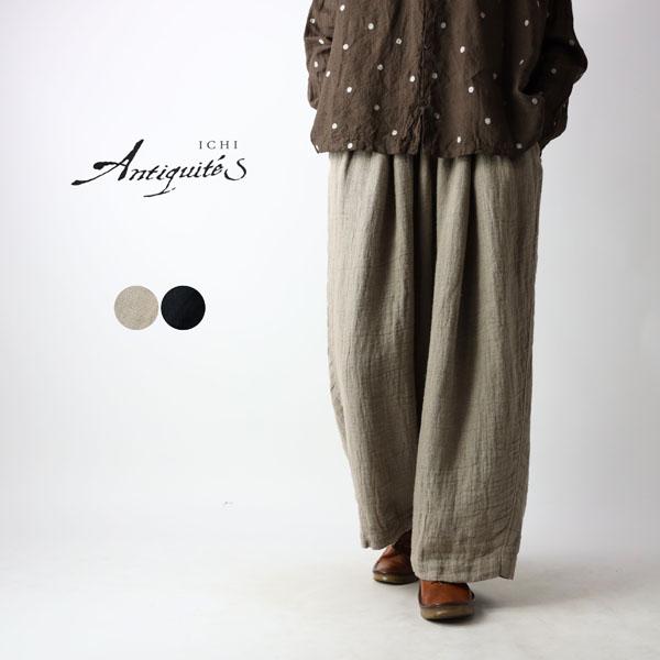 ICHI（イチ） ICHI Antiquite's アンティークス ワイドパンツ