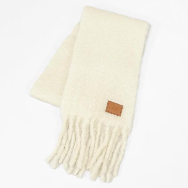 LOEWE（ロエベ） レディース メンズ マフラー FSA6SS1X05 WHITE