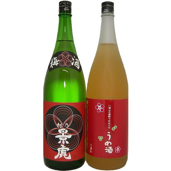 爆買 梅酒 越乃景虎梅酒セット C 1.8L 2本セット 入荷 : お酒・お米