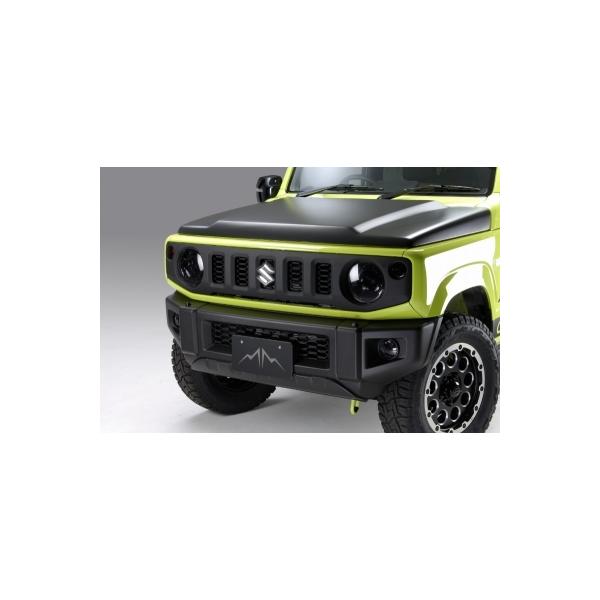 ギャルソン JB74W ジムニーシエラ D.A.D ヘッドライトカバー スモーク