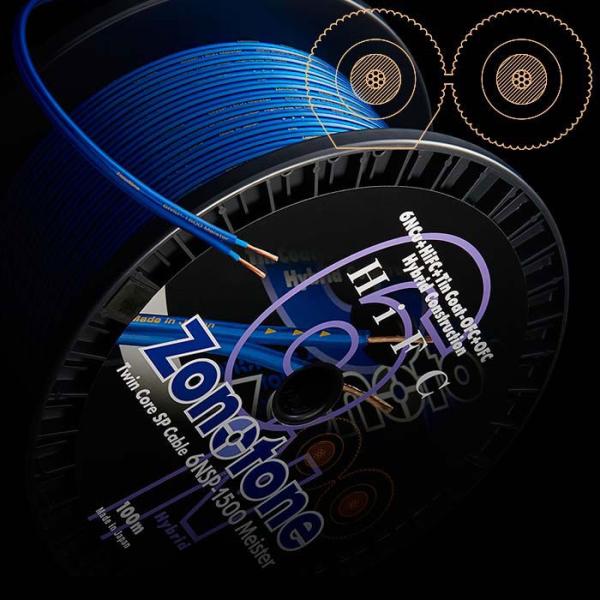 Zonotone スピーカーケーブル 6NSP-1500 Meister 1m単位/切売り