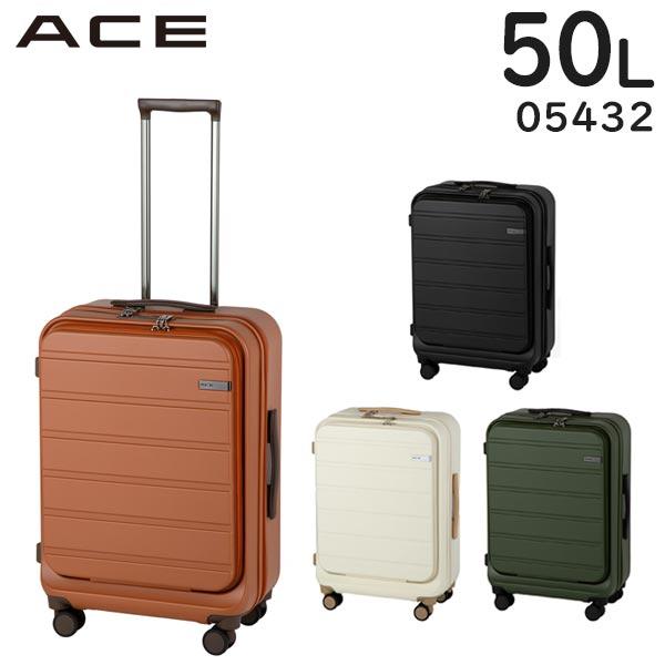 Ace（エース） フレットボード スーツケース (50L) フロントポケット