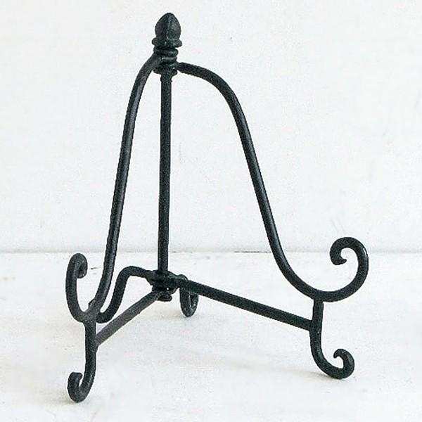 ディッシュスタンド アイアン製 鉄 折畳み 折りたたみ 皿立て